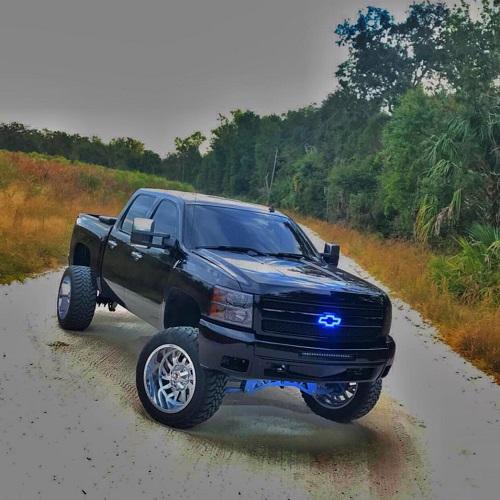 Chevy bowtie emblem rgb chasing flow halo with bluetooth controller-1