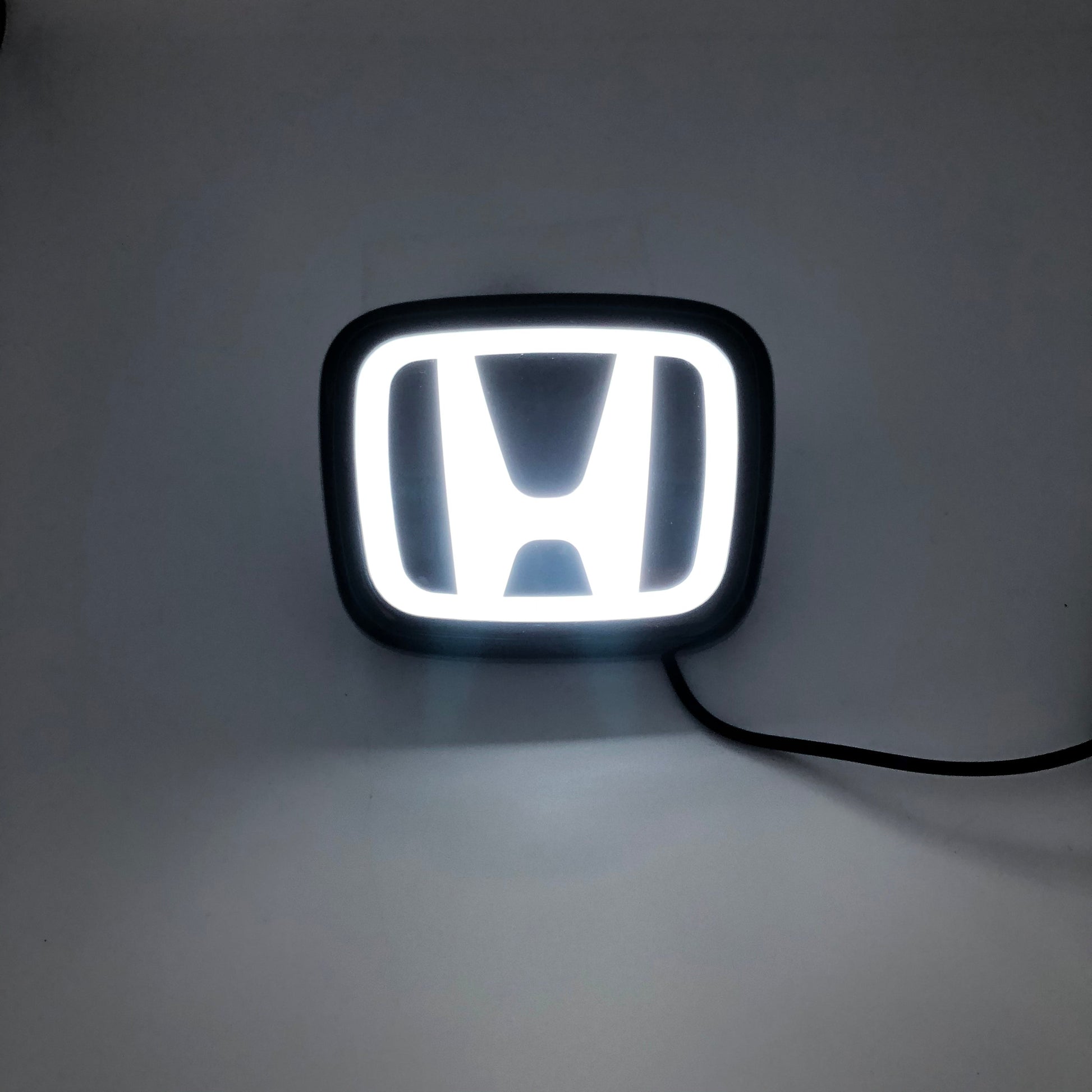 Honda logo light-Honda LED Illuminated Front Grille Emblem - Auto Logo Light for Civic/Accord/CR-V -Crystal Luminous Emblem with DRL Sync-2